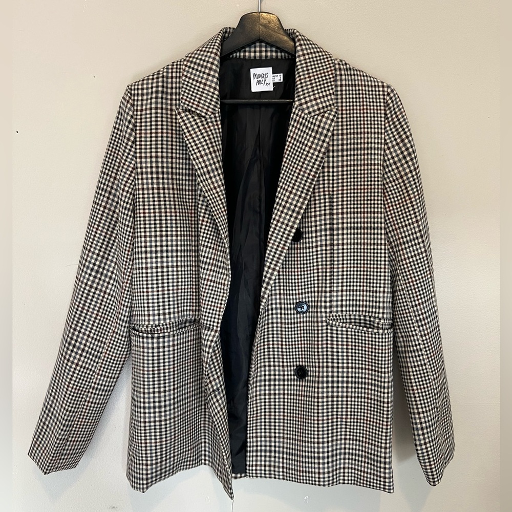 PRINCESS POLLY Mrs Nancy Blazer Beige - Picture 4 of 7